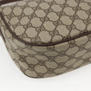 GUCCI GG Supreme Web Sherry Line Bag PVC Outlet Beige 001 123 6177 Auth ep12974-17