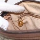 GUCCI GG Supreme Web Sherry Line Bag PVC Outlet Beige 001 123 6177 Auth ep12974-19