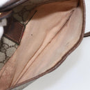 GUCCI GG Supreme Web Sherry Line Bag PVC Outlet Beige 001 123 6177 Auth ep12974-22