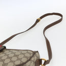 GUCCI GG Supreme Web Sherry Line Bag PVC Outlet Beige 001 123 6177 Auth ep12974-14