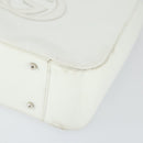 GUCCI Hand Bag Patent leather White Auth ep12976-9