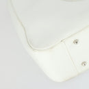 GUCCI Hand Bag Patent leather White Auth ep12976-14
