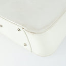 GUCCI Hand Bag Patent leather White Auth ep12976-15