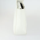 GUCCI Hand Bag Patent leather White Auth ep12976-4