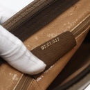 GUCCI GG Supreme Clutch Bag PVC Beige Gold 97 01 037 Auth ep12977-12