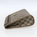 GUCCI GG Supreme Clutch Bag PVC Beige Gold 97 01 037 Auth ep12977-3