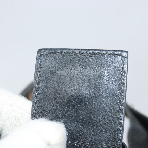 FENDI Hand Bag Nylon Black Auth ep12981