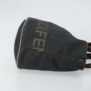FENDI Hand Bag Nylon Black Auth ep12981-4