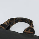 FENDI Hand Bag Nylon Black Auth ep12981-8