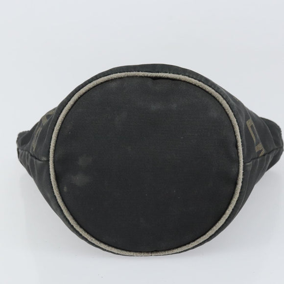 FENDI Hand Bag Nylon Black Auth ep12981