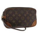 LOUIS VUITTON Monogram Marly Dragonne PM Clutch Bag M51827 LV Auth ep12986-1