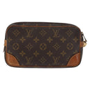 LOUIS VUITTON Monogram Marly Dragonne PM Clutch Bag M51827 LV Auth ep12986-2
