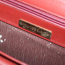 CARTIER Must Line Shoulder Bag Leather Bordeaux Gold Auth ep12994-19