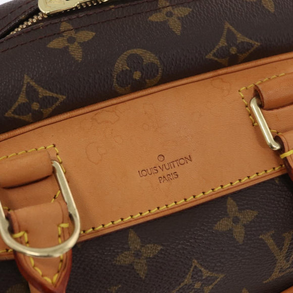 LOUIS VUITTON Monogram Deauville Hand Bag M47270 LV Auth ep12996