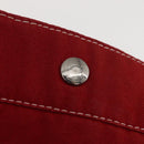 HERMES DeauvilleMM Hand Bag Canvas Red Auth ep12998-10