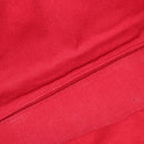 HERMES DeauvilleMM Hand Bag Canvas Red Auth ep12998-11