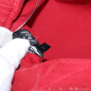 HERMES DeauvilleMM Hand Bag Canvas Red Auth ep12998-12