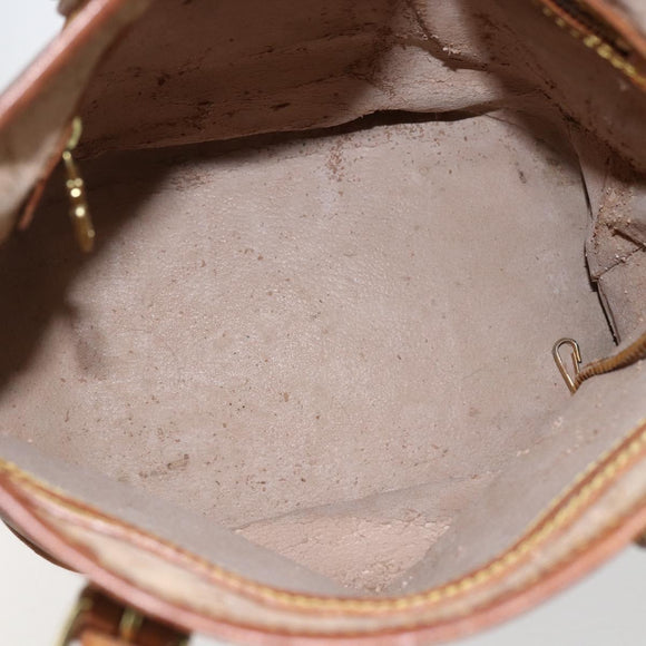 LOUIS VUITTON Monogram Bucket PM Shoulder Bag M42238 LV Auth ep13001