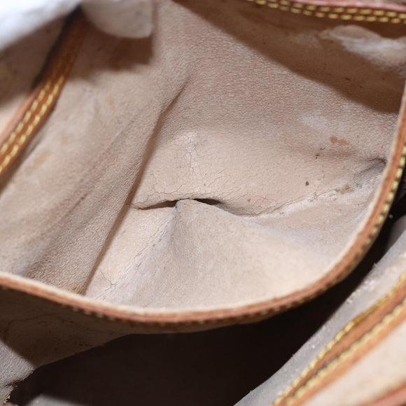 LOUIS VUITTON Monogram Bucket PM Shoulder Bag M42238 LV Auth ep13001