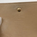 LOUIS VUITTON Monogram Vernis Walker Wallet Beige M91074 LV Auth ep13003-15