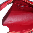 LOUIS VUITTON Epi Dauphine MM Pouch Red M48457 LV Auth ep13004-10