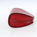 LOUIS VUITTON Epi Dauphine MM Pouch Red M48457 LV Auth ep13004-4