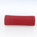 LOUIS VUITTON Epi Dauphine MM Pouch Red M48457 LV Auth ep13004-6