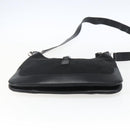 GUCCI Jackie Shoulder Bag Canvas Leather Black Silver 001 4272 Auth ep13016-9