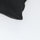 PRADA Umhängetasche Nylon Schwarz Silber Auth ep13020-14