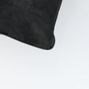 PRADA Umhängetasche Nylon Schwarz Silber Auth ep13020-16
