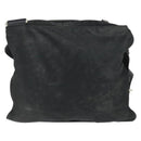 PRADA Umhängetasche Nylon Schwarz Silber Auth ep13020-2