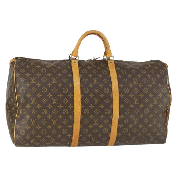 LOUIS VUITTON Monogram Keepall 60 Boston Tasche M41422 LV Auth ep13028