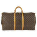 LOUIS VUITTON Monogram Keepall 60 Boston Bag M41422 LV Auth ep13028-2