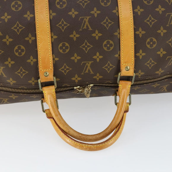 LOUIS VUITTON Monogram Keepall 60 Boston Tasche M41422 LV Auth ep13028