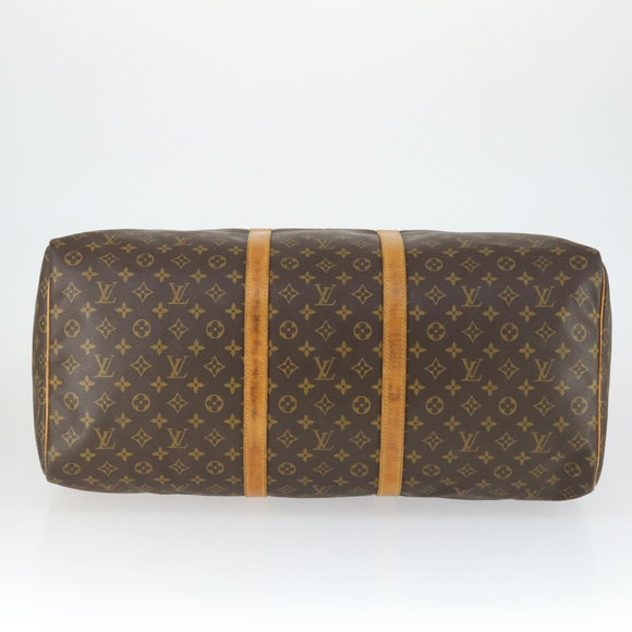 LOUIS VUITTON Monogram Keepall 60 Boston Bag M41422 LV Auth ep13028