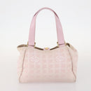 CHANEL New TravelLine Bag Nylon 3 Set Pink CC Auth ep13031-3