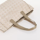 CHANEL New Travel Line Tote Bag Nylon 3 Set Beige CC Auth ep13032-19