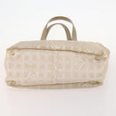CHANEL New Travel Line Tote Bag Nylon 3 Set Beige CC Auth ep13033-13