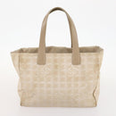CHANEL New Travel Line Tote Bag Nylon 3 Set Beige CC Auth ep13033-15