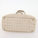 CHANEL New Travel Line Tote Bag Nylon 3 Set Beige CC Auth ep13033-20