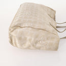 CHANEL New Travel Line Tote Bag Nylon 3 Set Beige CC Auth ep13033-4