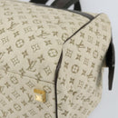 LOUIS VUITTON Monogram Mini Josephine GM Hand Bag Khaki M92310 LV Auth ep13036-10