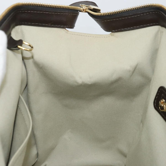 LOUIS VUITTON Monogram Mini Josephine GM Hand Bag Khaki M92310 LV Auth ep13036