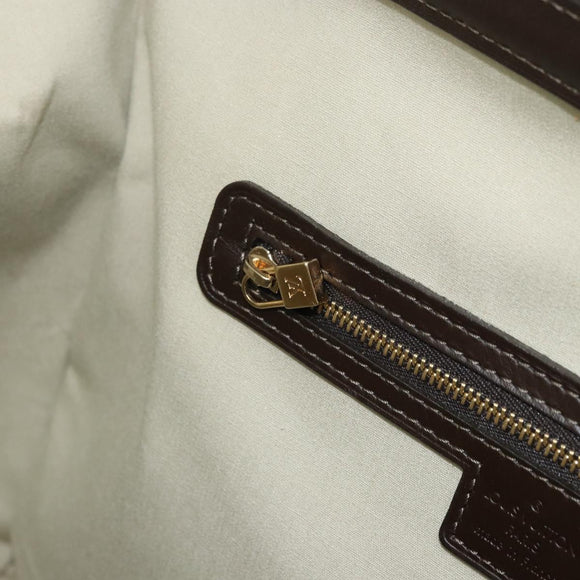 LOUIS VUITTON Monogram Mini Josephine GM Hand Bag Khaki M92310 LV Auth ep13036