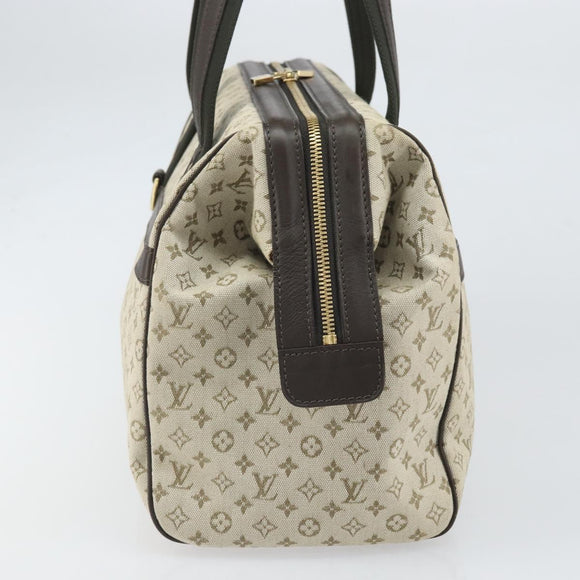 LOUIS VUITTON Monogram Mini Josephine GM Hand Bag Khaki M92310 LV Auth ep13036