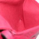 LOUIS VUITTON Monogram Empreinte Twice Shoulder Bag Cerise M50259 Auth ep13040-23