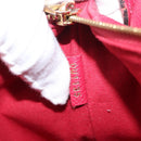 LOUIS VUITTON Monogram Empreinte Twice Shoulder Bag Cerise M50259 Auth ep13040-25