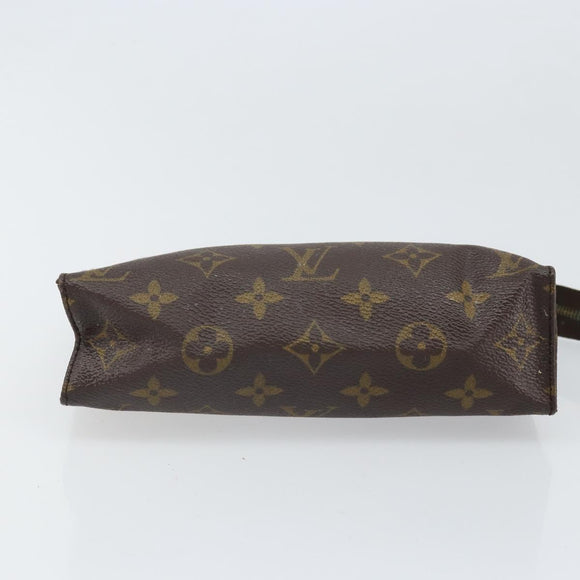 LOUIS VUITTON Monogram Poche Toilette 19 Pouch M47544 LV Auth ep13042