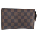 LOUIS VUITTON Damier Ebene Marais Pouch LV Auth ep13046-1