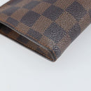 LOUIS VUITTON Damier Ebene Marais Pouch LV Auth ep13046-16